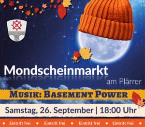 Letzter Mondscheinmarkt des Jahres: Am 26. September heißt es noch einmal: Musik an, Alltag aus!